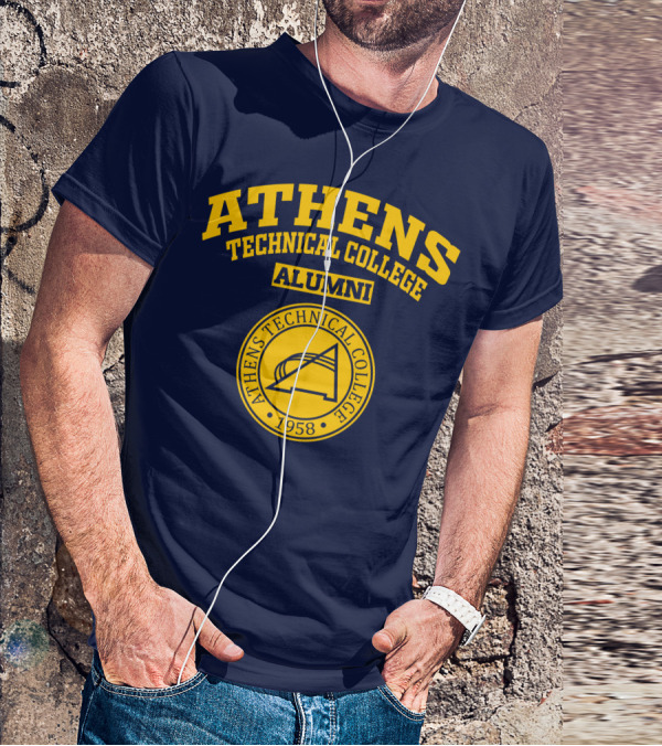 Athens Technical College Alumni 1958 Emblem T-Shirt
