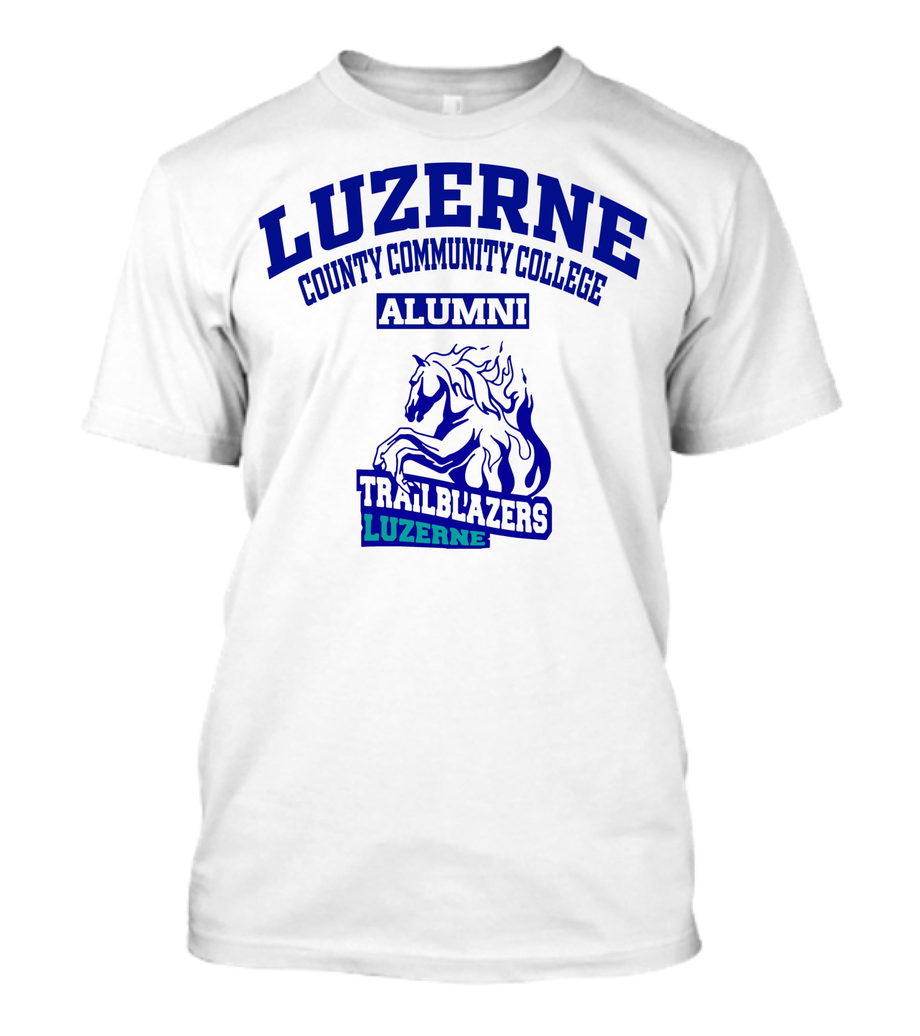 Luzerne County Community College Alumni TrailBlazers T-Shirt