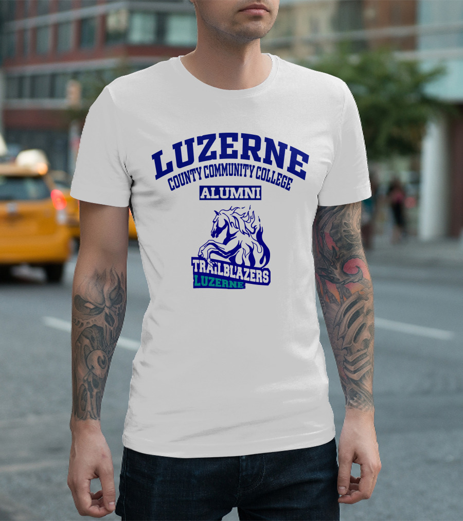 Luzerne County Community College Alumni TrailBlazers T-Shirt