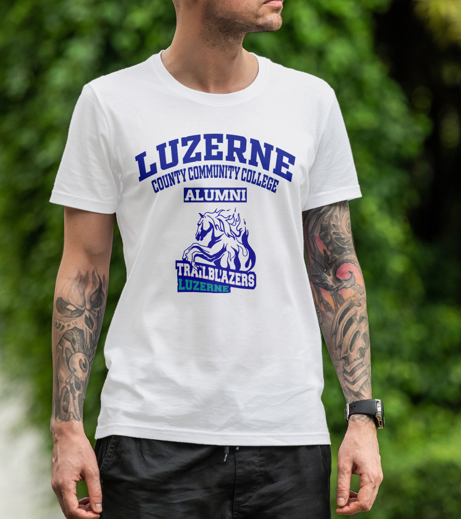 Luzerne County Community College Alumni TrailBlazers T-Shirt