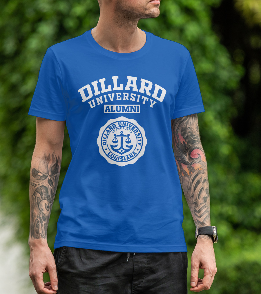 Dillard University Alumni Seal Ex Fide Fortis Louisiana T-Shirt