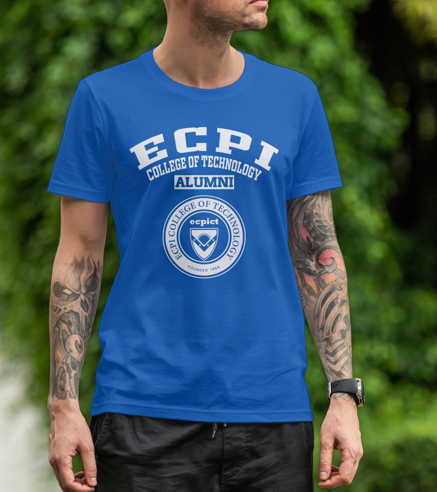 ECPI College Of Technology Alumni ECPICT Founded 1966 T-Shirt