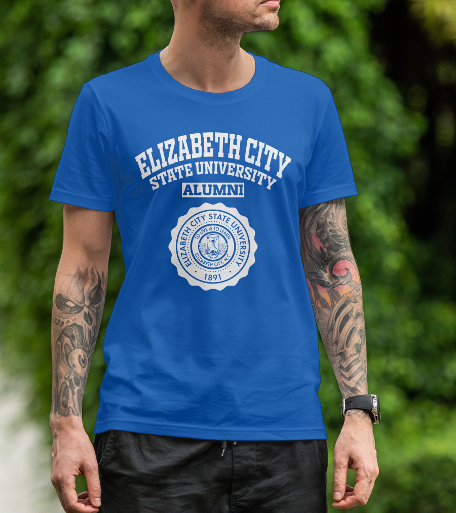 Elizabeth City State University Alumni Seal 1891 T-Shirt