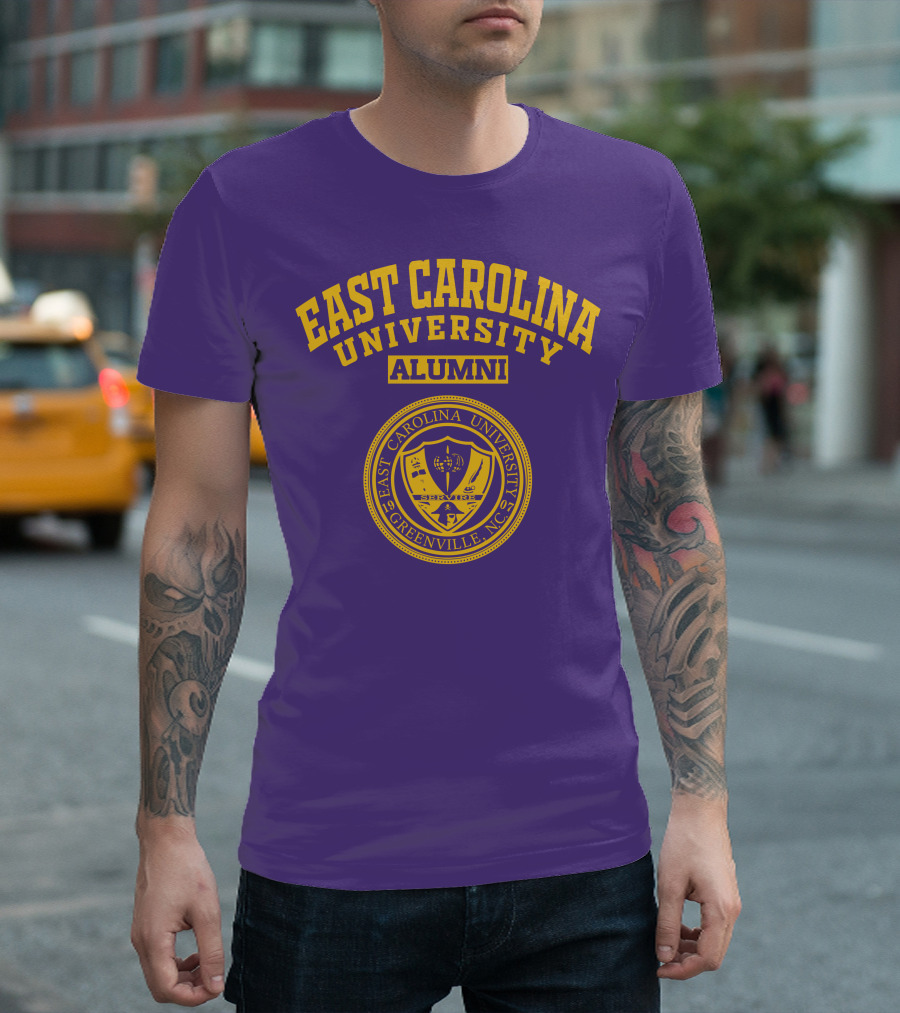 East Carolina University Alumni Seal Greenville NC T-Shirt