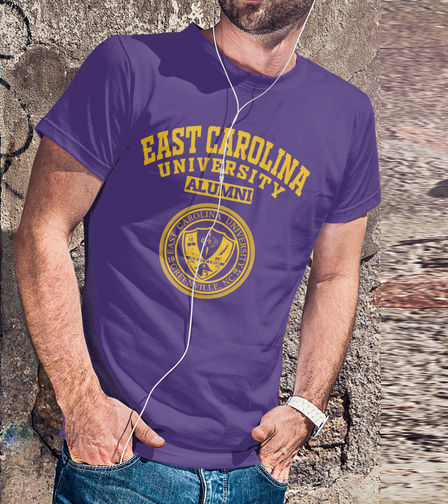 East Carolina University Alumni Seal Greenville NC T-Shirt