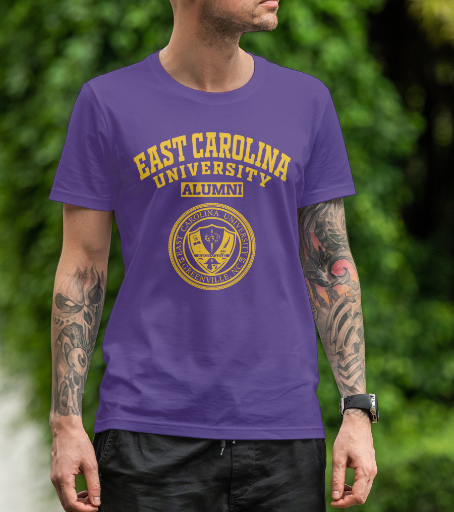 East Carolina University Alumni Seal Greenville NC T-Shirt