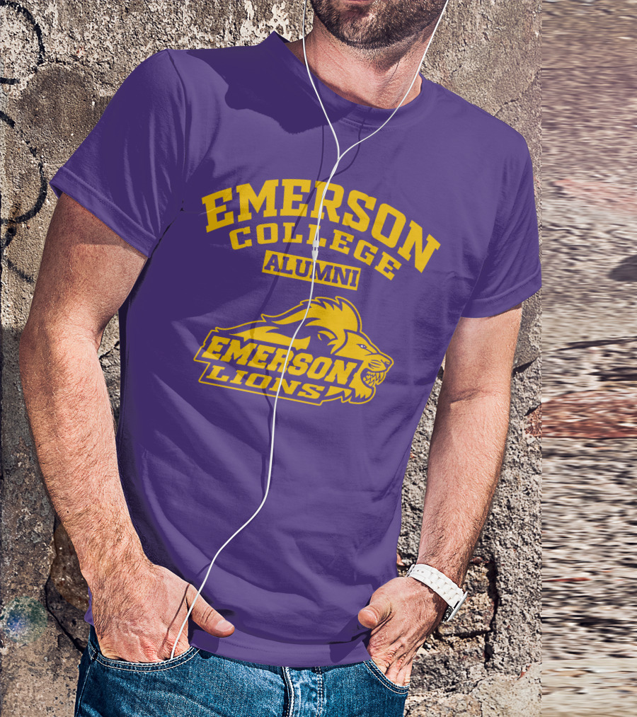 Emerson College Alumni Emerson Lions T-Shirt