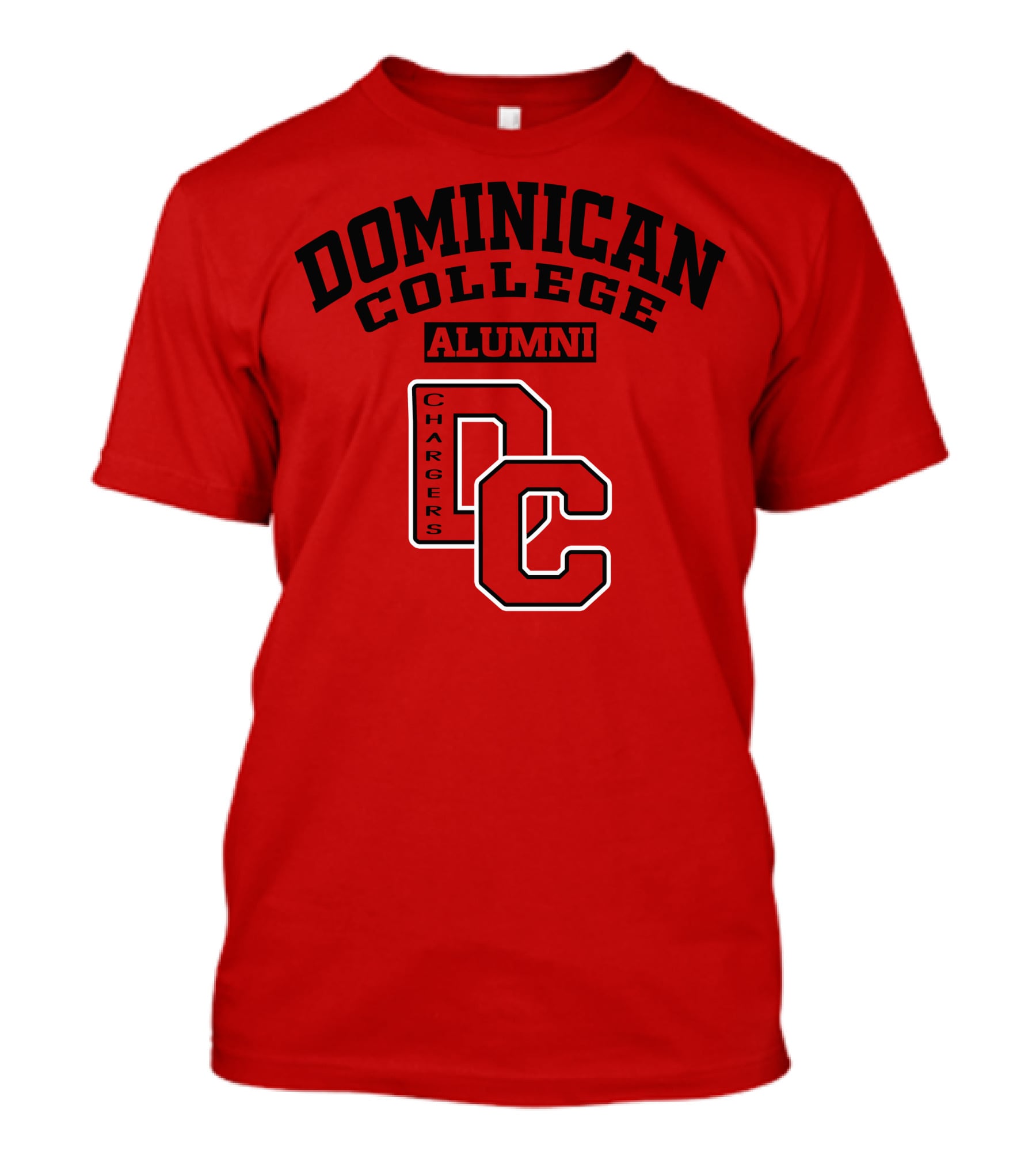 Dominican College Alumni DC Chargers T-Shirt