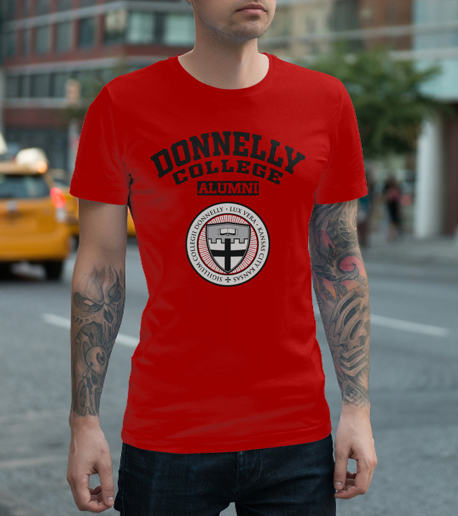 Donnelly College Alumni Lux Vera Seal Kansas City T-Shirt
