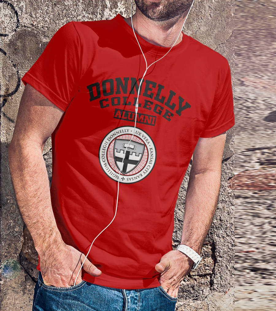 Donnelly College Alumni Lux Vera Seal Kansas City T-Shirt