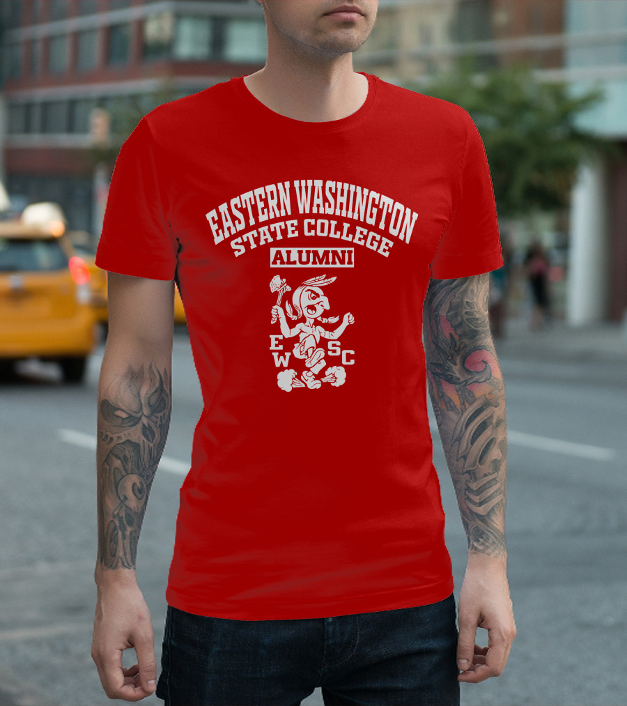 Eastern Washington State College Alumni E W SC T-Shirt