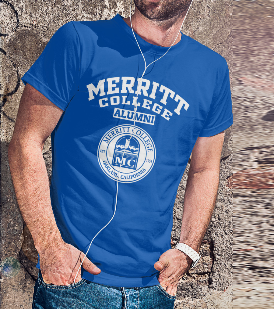 Merritt College Alumni Oakland California Established 1954 MC T-Shirt