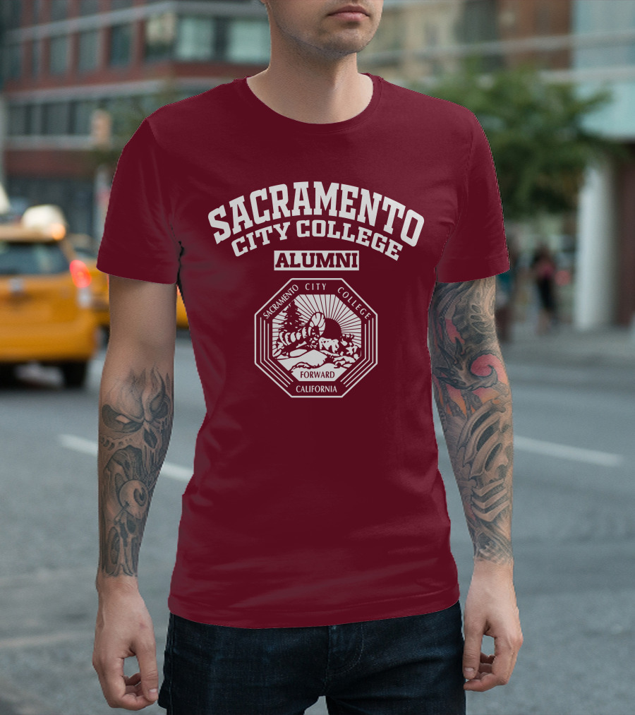 Sacramento City College Alumni Forward California T-Shirt