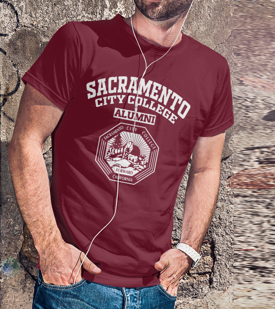 Sacramento City College Alumni Forward California T-Shirt