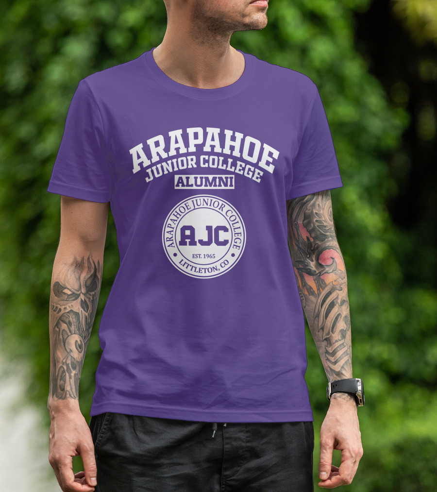 Arapahoe Junior College Alumni AJC Est 1965 Littleton CO T-Shirt