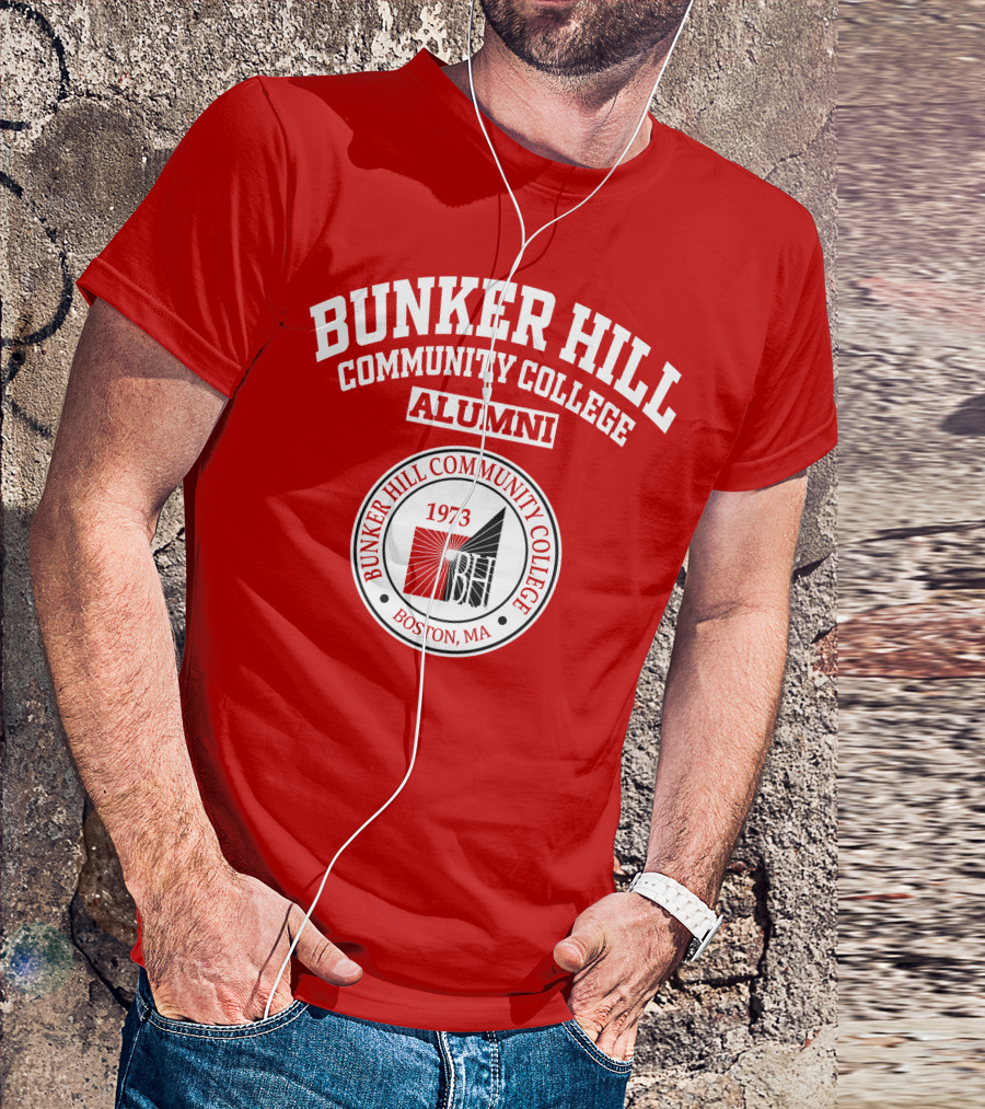 Bunker Hill Community College Alumni Boston MA 1973 T-Shirt