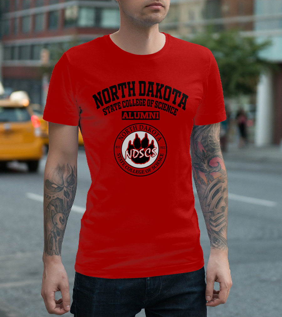 North Dakota State College of Science Alumni NDSCS Est. 1903 T-Shirt