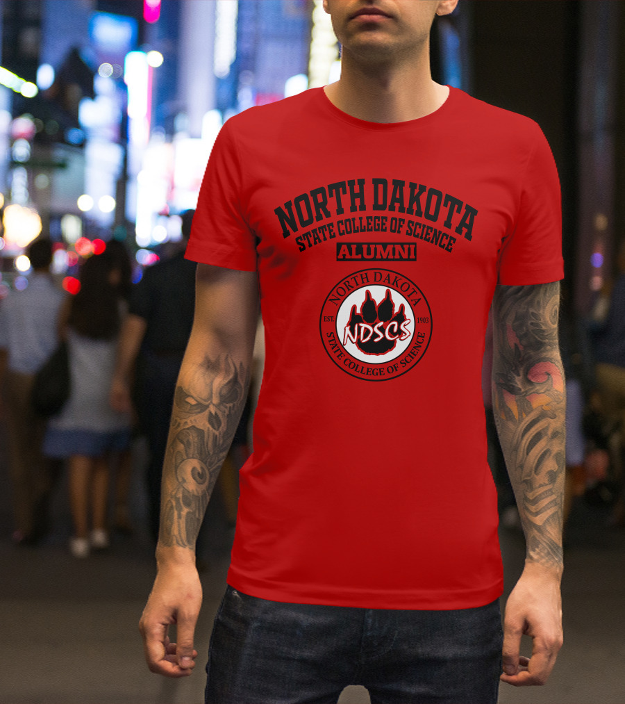 North Dakota State College Of Science Alumni NDSCS Est. 1903 T-Shirt