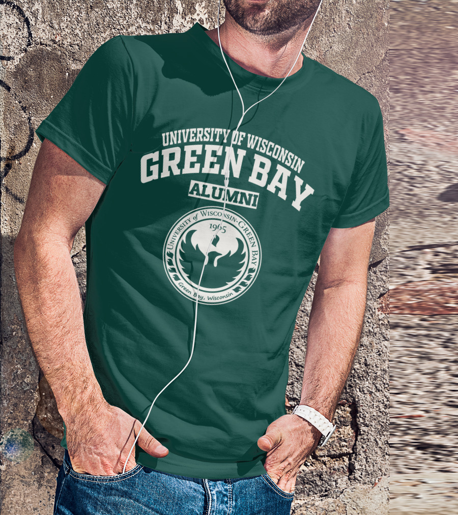 University Of Wisconsin Green Bay Alumni 1965 Green Bay Wisconsin T-Shirt