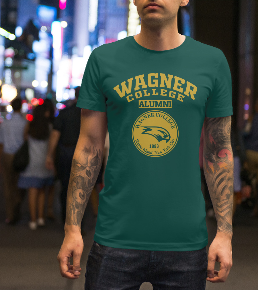 Wagner College Alumni Staten Island New York City 1883 T-Shirt