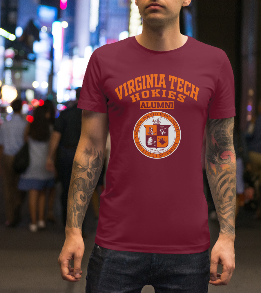 VIRGINIA TECH HOKIES ALUMNI VIRGINIA POLYTECHNIC INSTITUTE AND STATE UNIVERSITY UT PROSIM T-Shirt