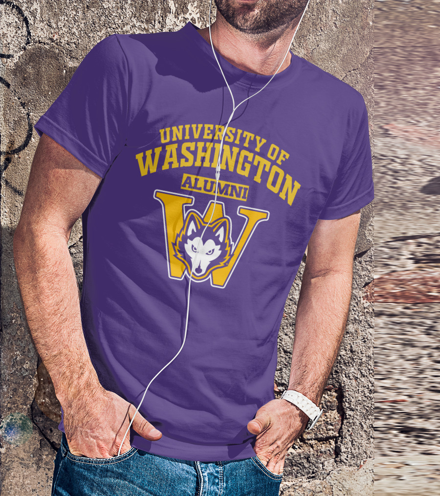 UNIVERSITY OF WASHINGTON ALUMNI W HUSKY T-Shirt