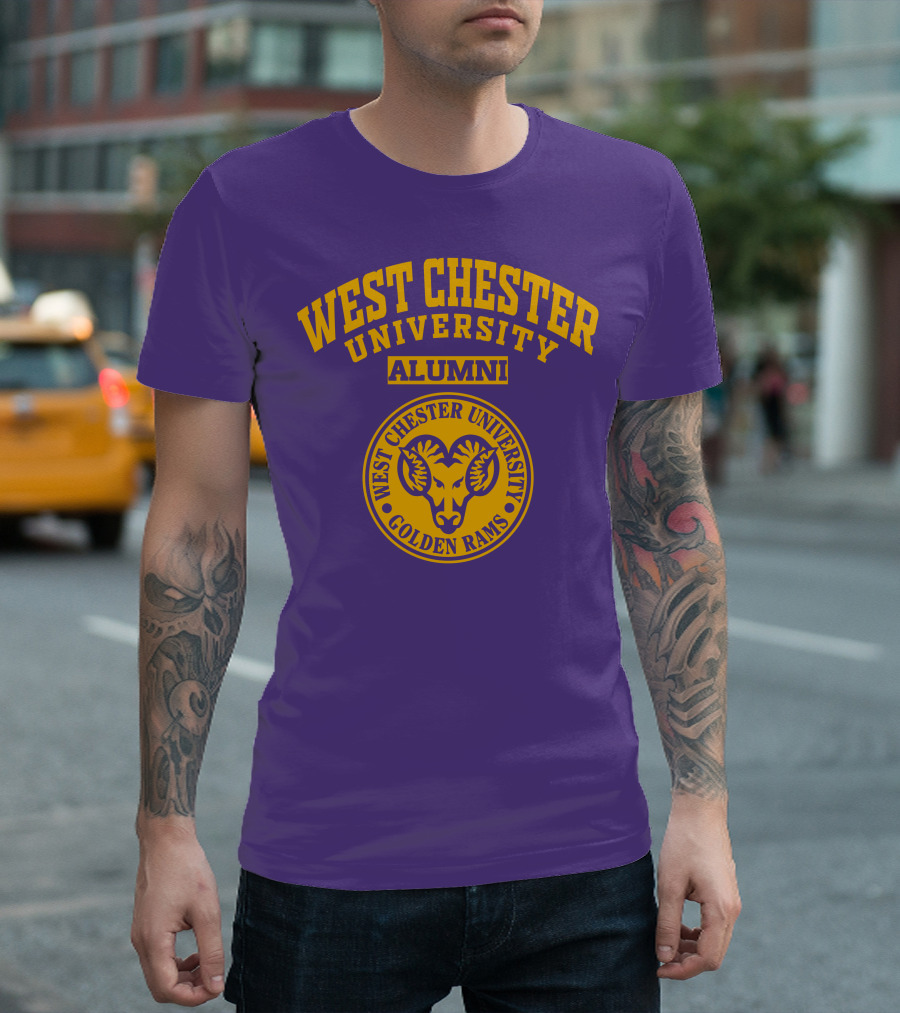 West Chester University Alumni Golden Rams T-Shirt