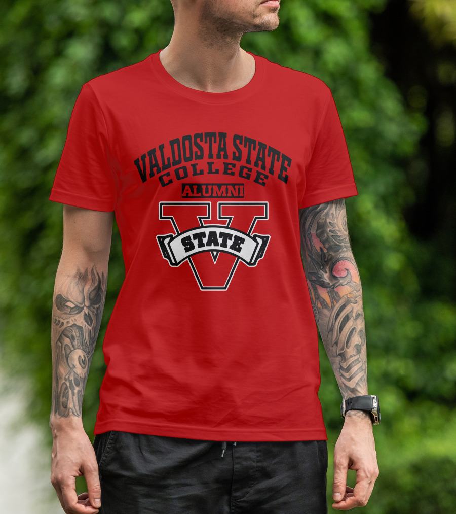 Valdosta State College Alumni V State T-Shirt