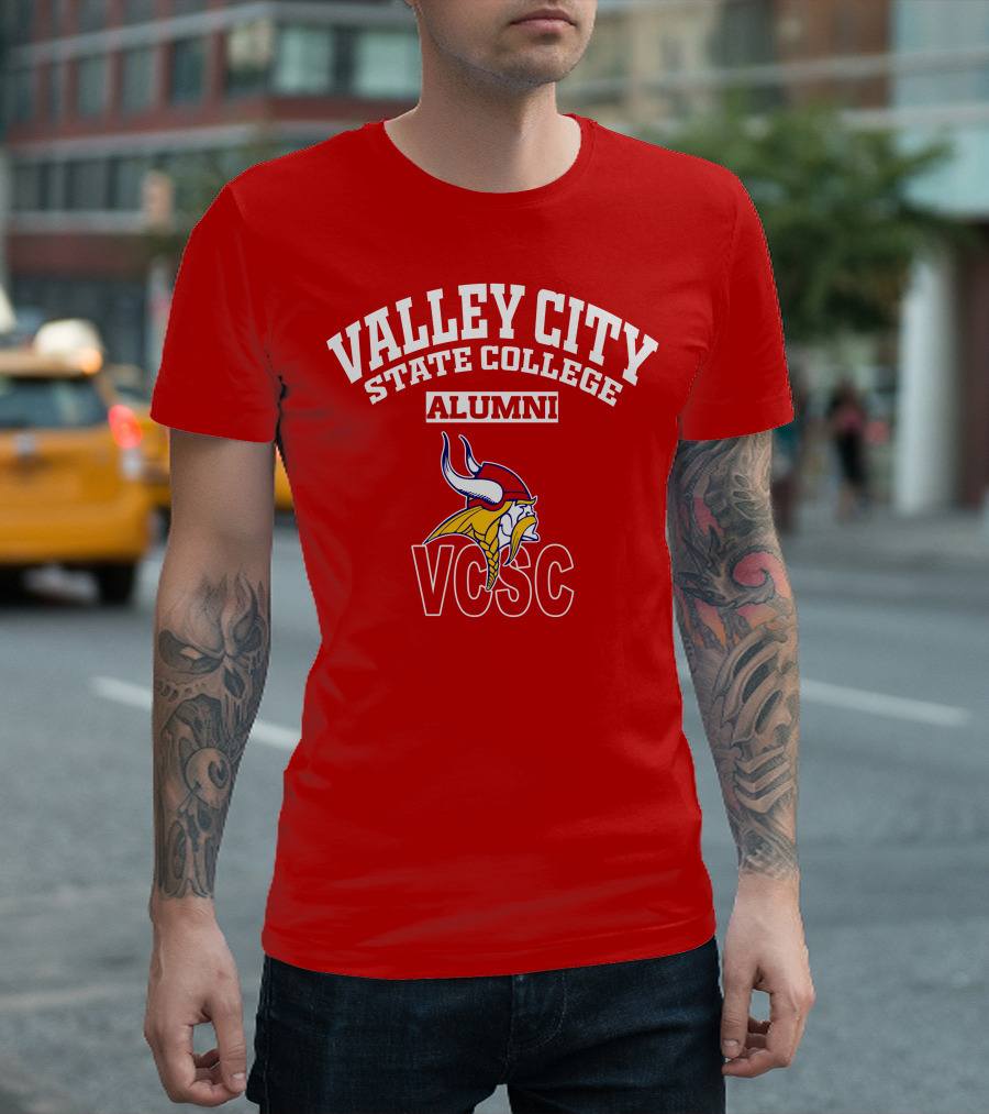Valley City State College Alumni VCSC Viking T-Shirt
