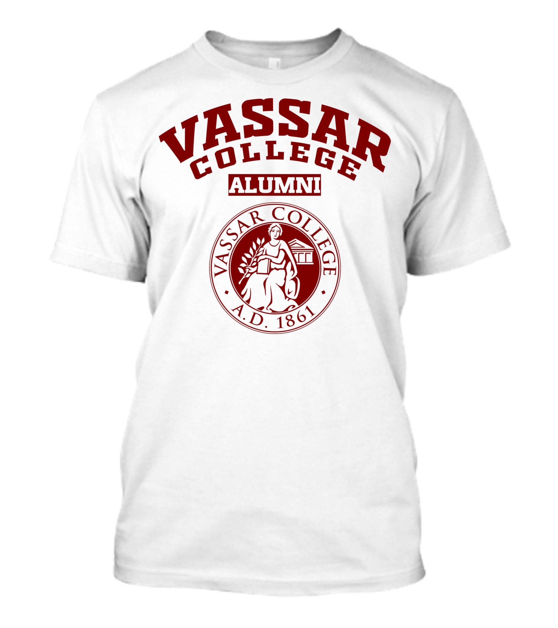 Vassar College Alumni A.D. 1861 T-Shirt