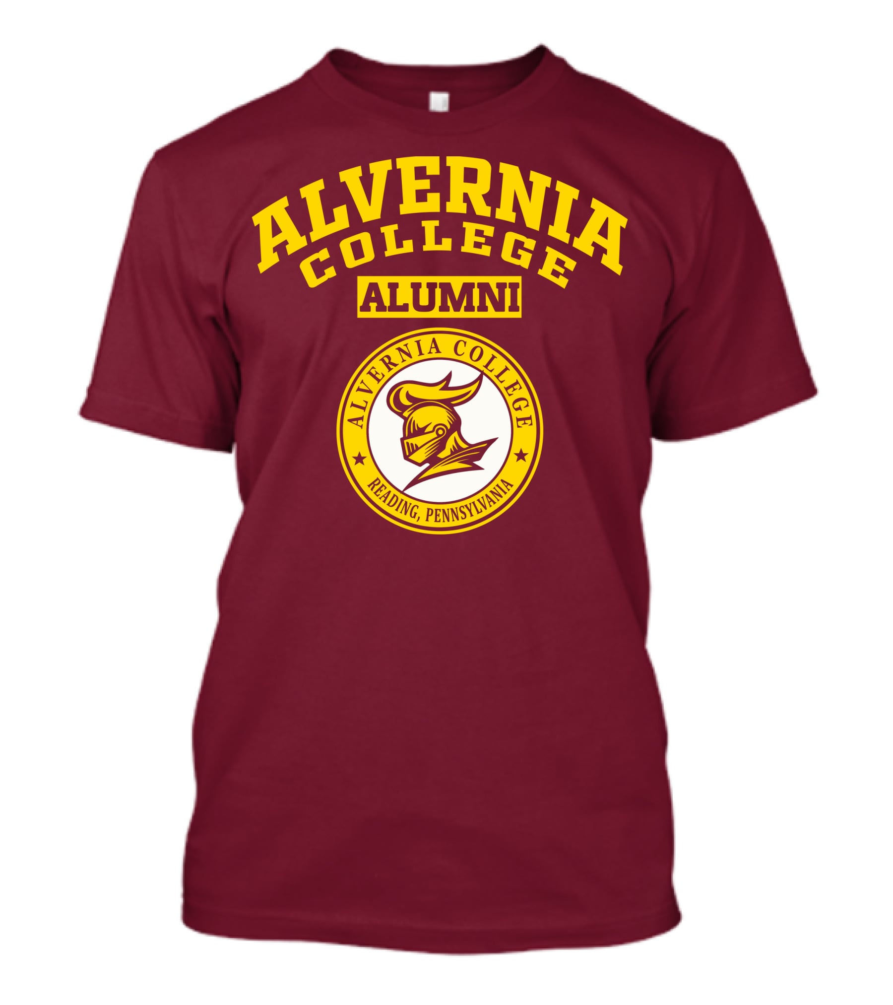 Alvernia College Alumni Reading Pennsylvania Knights T-Shirt