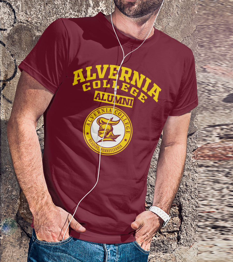 Alvernia College Alumni Reading Pennsylvania Knights T-Shirt