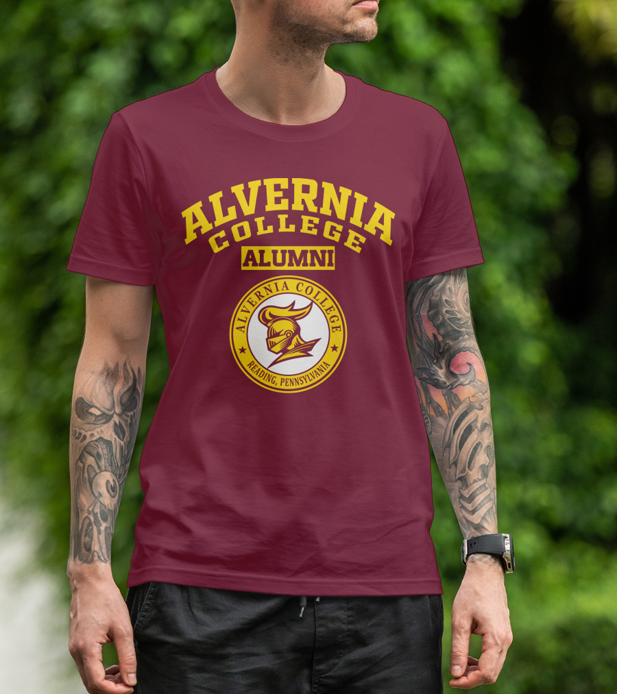 Alvernia College Alumni Reading Pennsylvania Knights T-Shirt