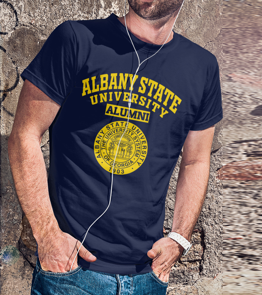 Albany State University Alumni Georgia Seal 1903 T-Shirt