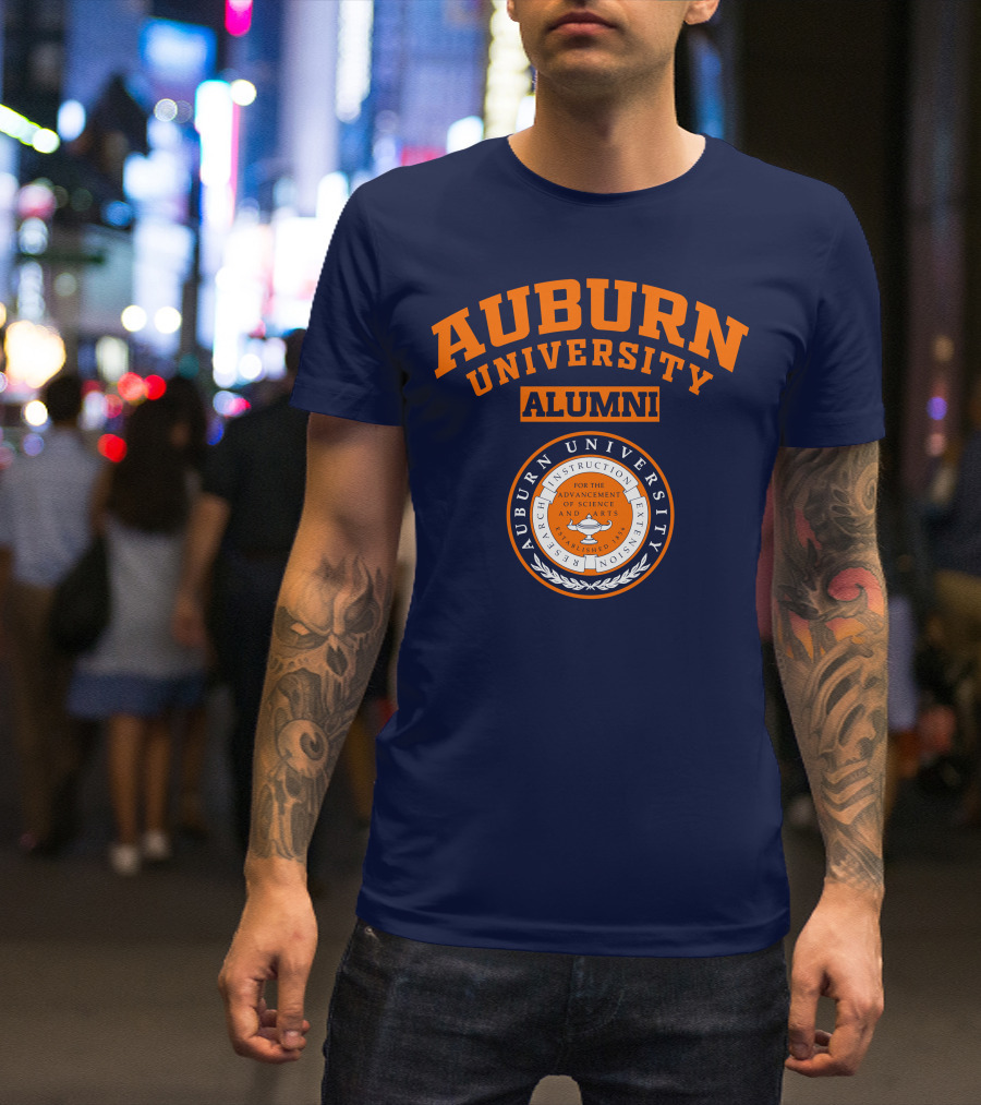 Auburn University Alumni Established For The Advancement Of Science And Arts T-Shirt