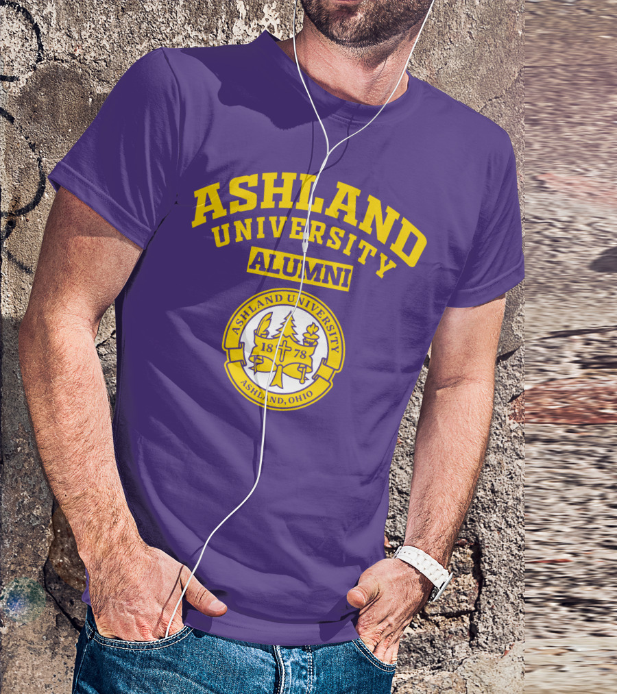 Ashland University Alumni Ashland Ohio 1878 Seal T-Shirt