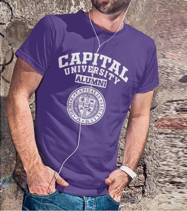 Capital University Alumni Seal Sigillvm Capitalis Academiae T-Shirt