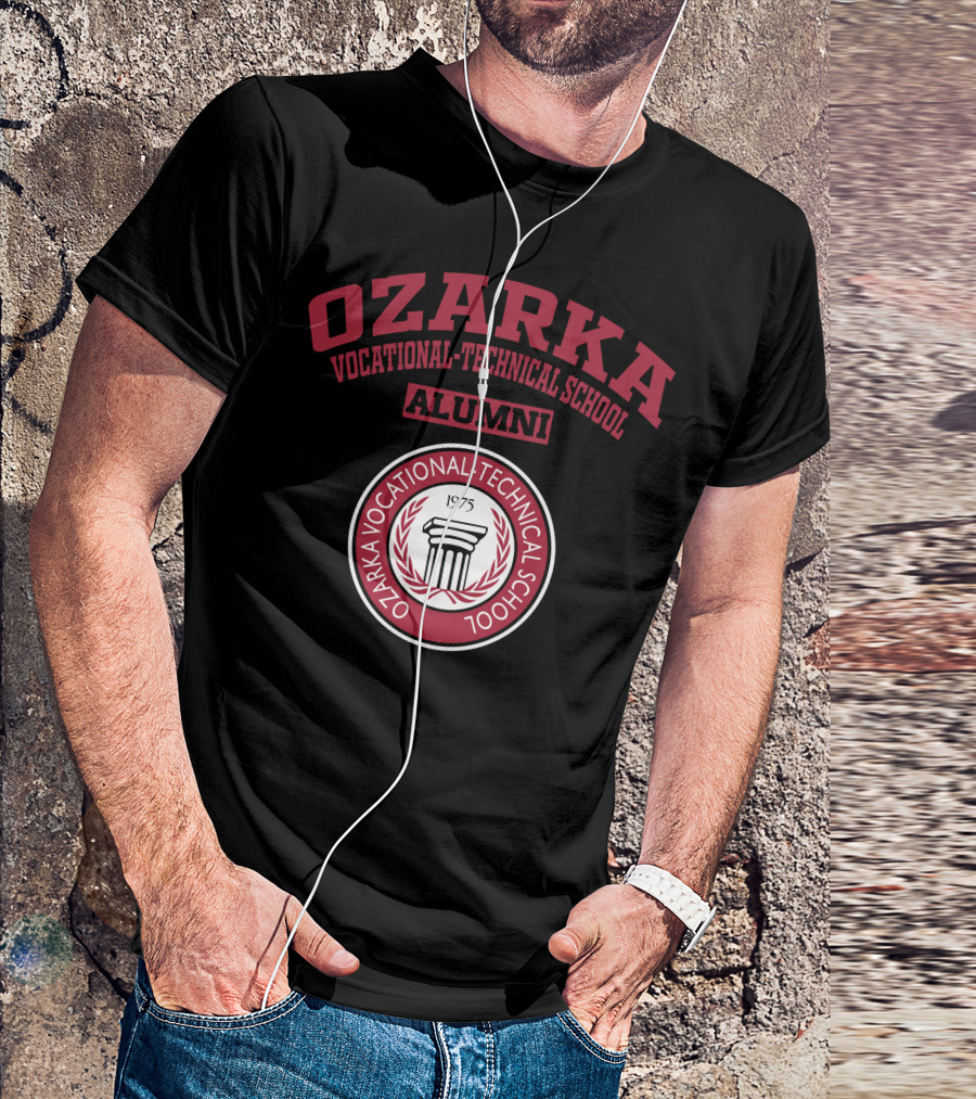 Ozarka Vocational-Technical School Alumni 1975 Emblem T-Shirt