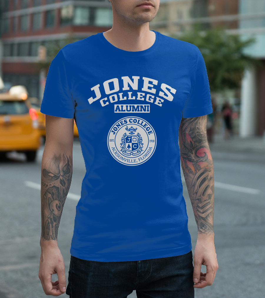 Jones College Alumni Seal Est. 1918 Jacksonville Florida T-Shirt
