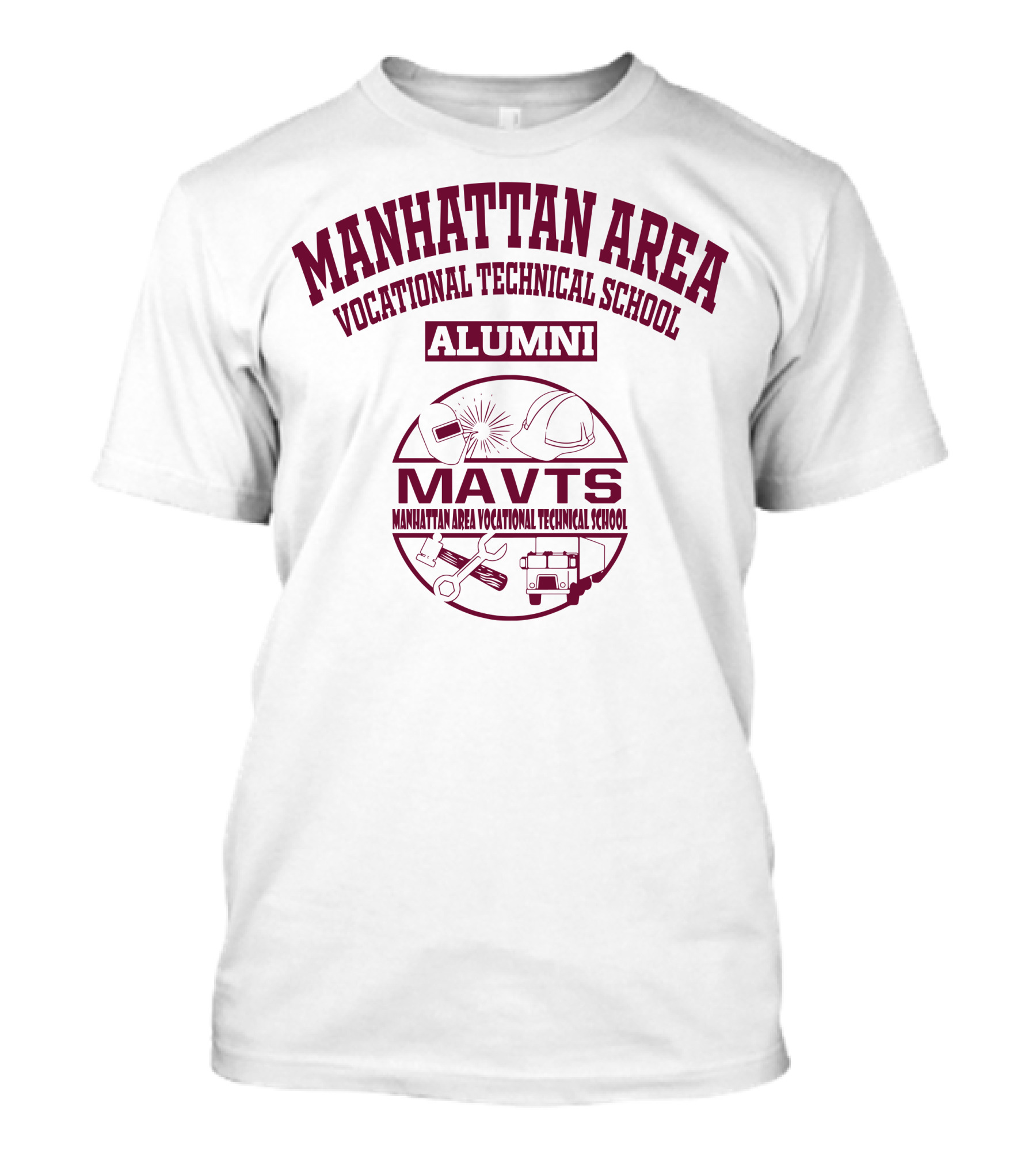 Manhattan Area Vocational Technical School Alumni MAVTS T-Shirt