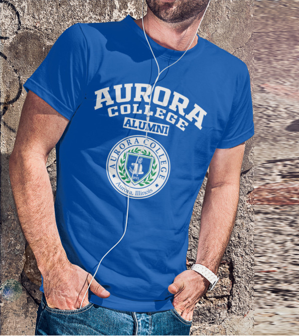 Aurora College Alumni Seal Aurora Illinois 1893 T-Shirt