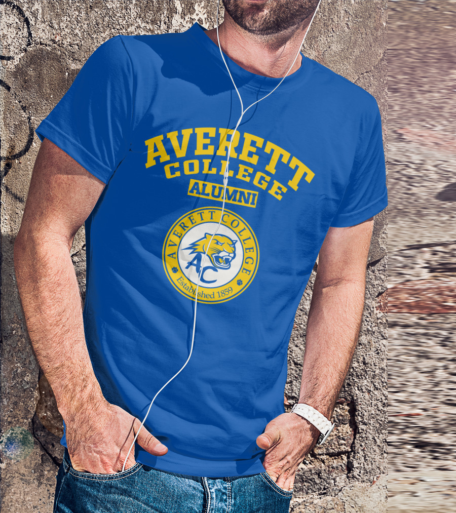 Averett College Alumni Established 1859 Logo With Cougar And AC T-Shirt