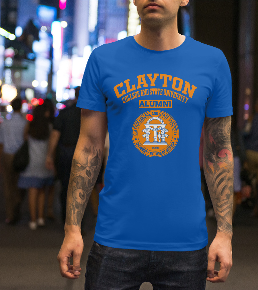 Clayton College And State University Alumni Seal University System Of Georgia T-Shirt