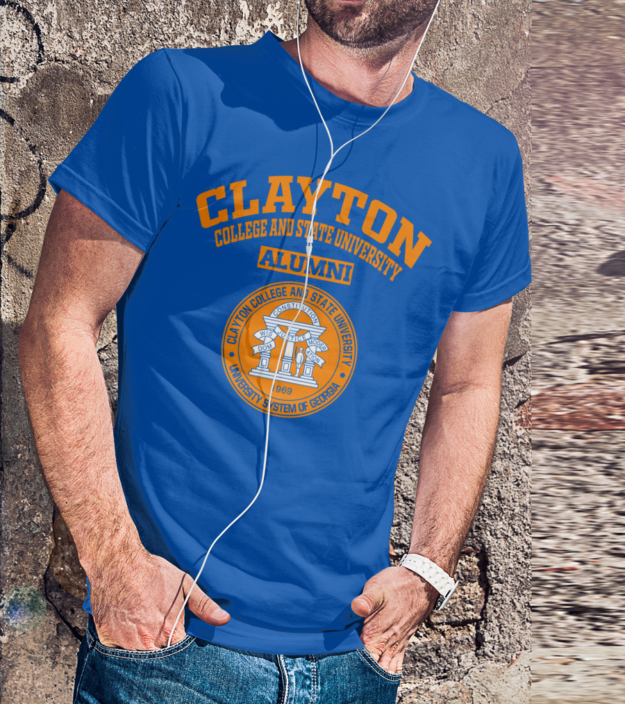 Clayton College And State University Alumni Seal University System Of Georgia T-Shirt
