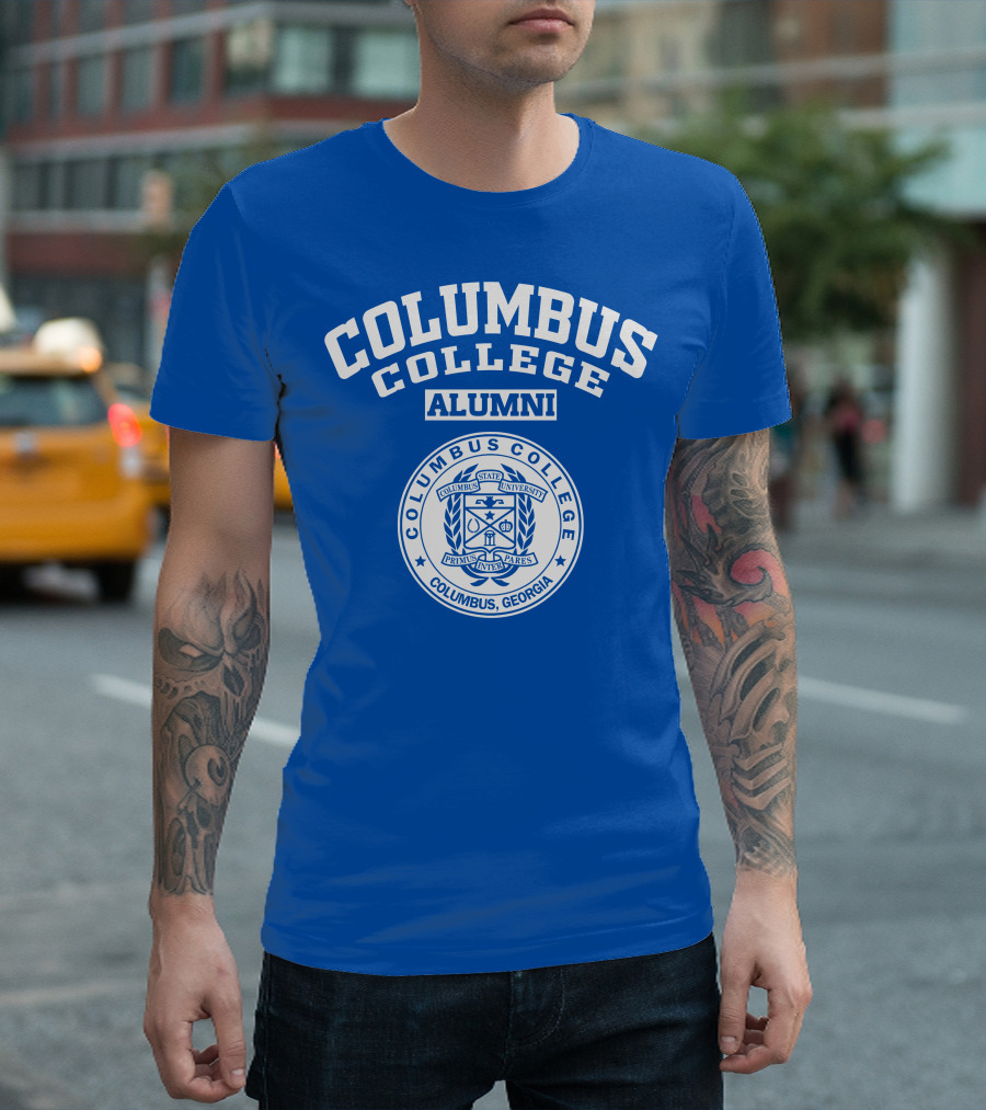 Columbus College Alumni Seal Columbus State University Primus Praeceptis Georgia T-Shirt