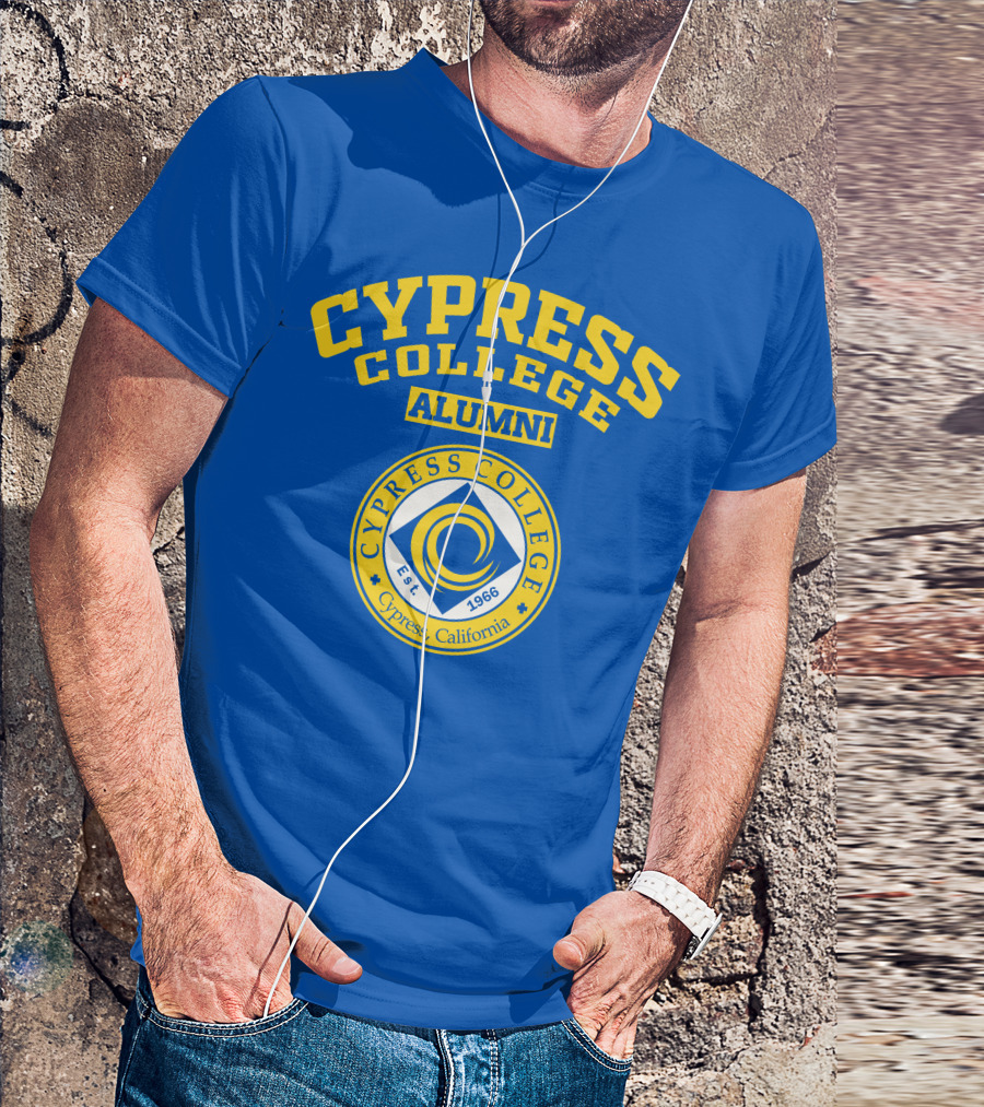 Cypress College Alumni Est 1966 Logo Cypress California T-Shirt