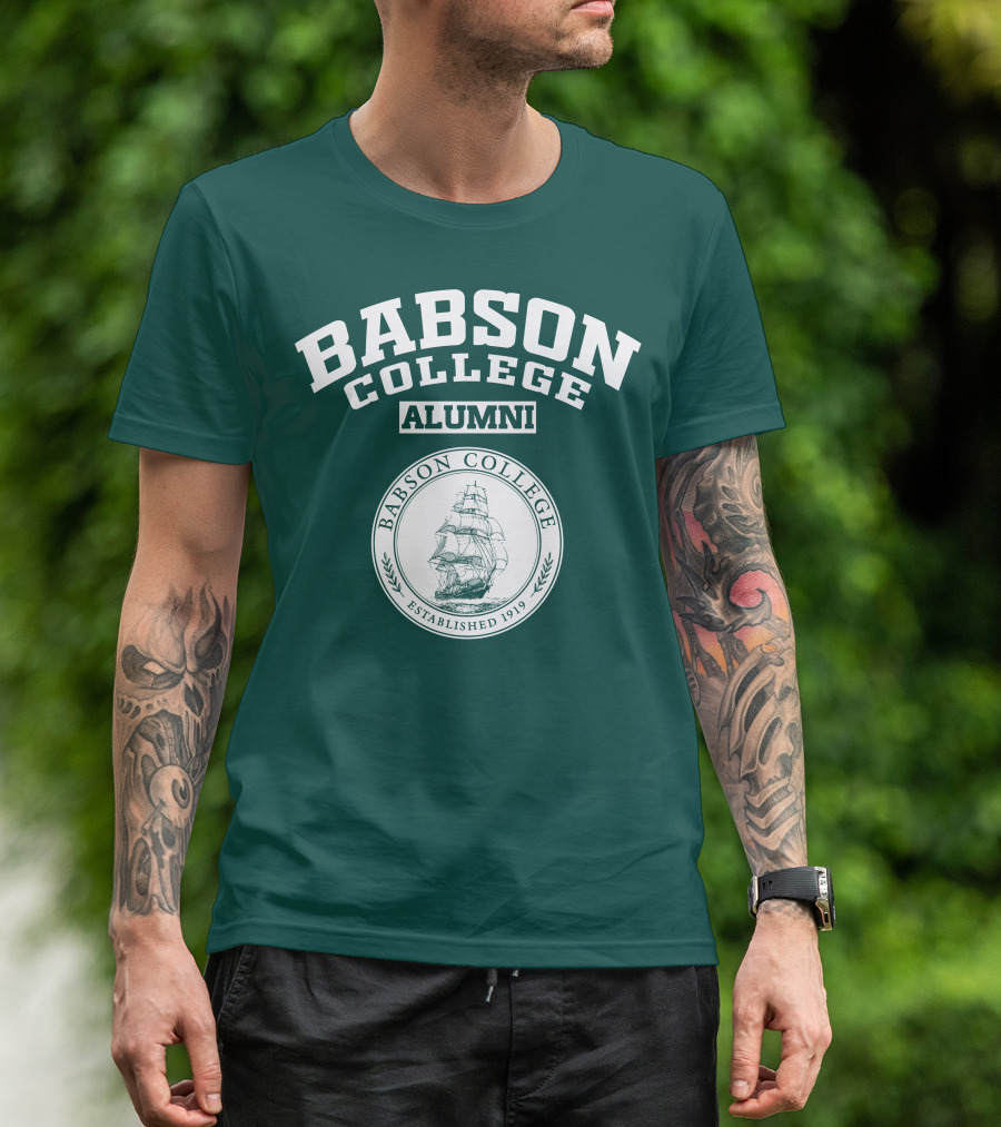 Babson College Alumni Established 1919 Ship T-Shirt