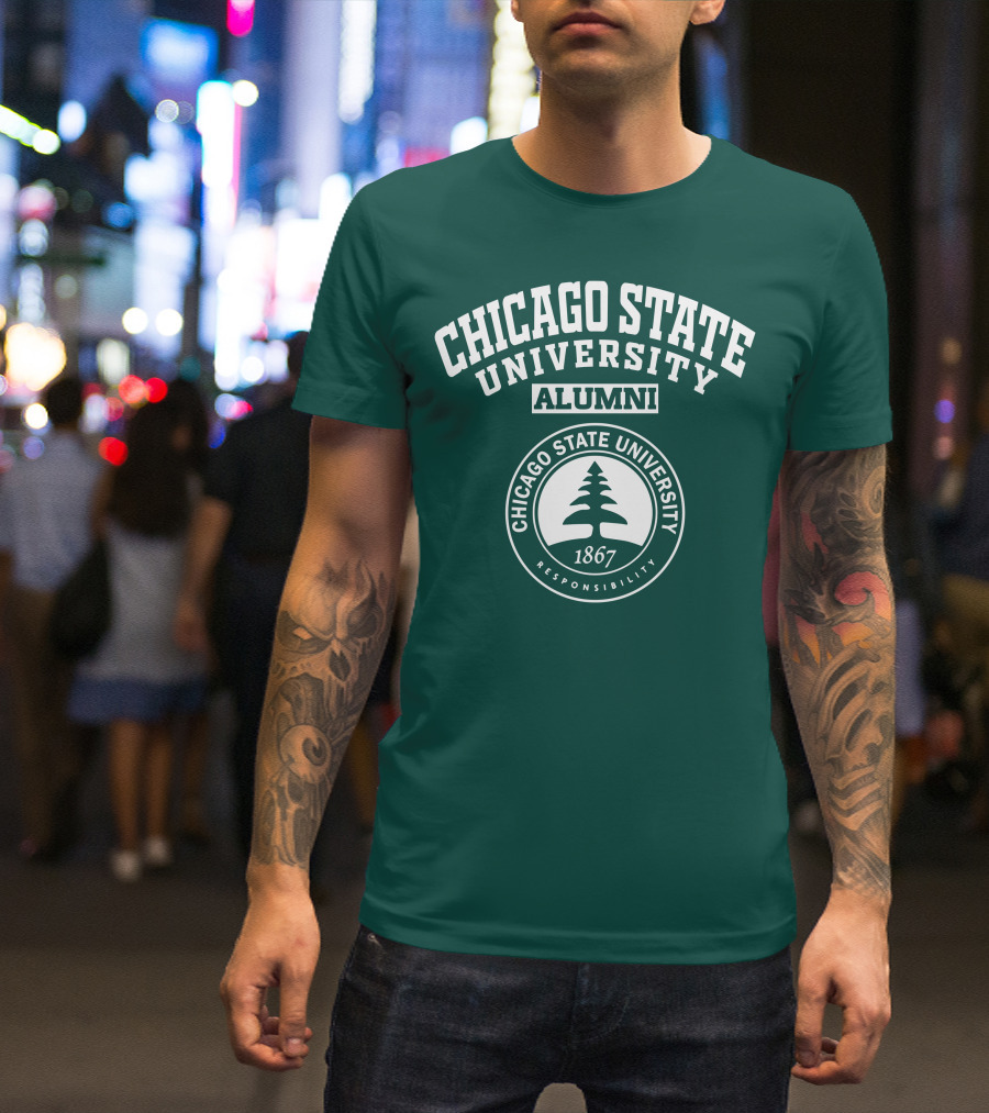 Chicago State University Alumni Responsibility 1867 T-Shirt