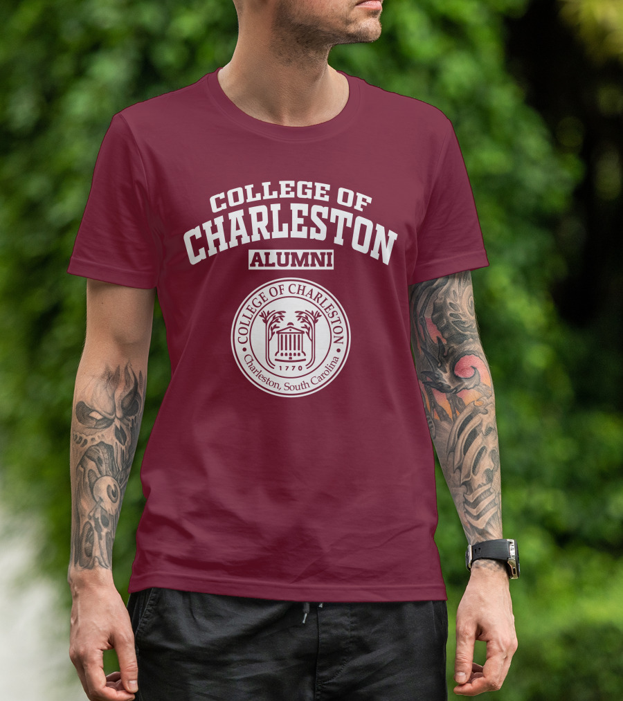 College Of Charleston Alumni Charleston South Carolina 1770 T-Shirt