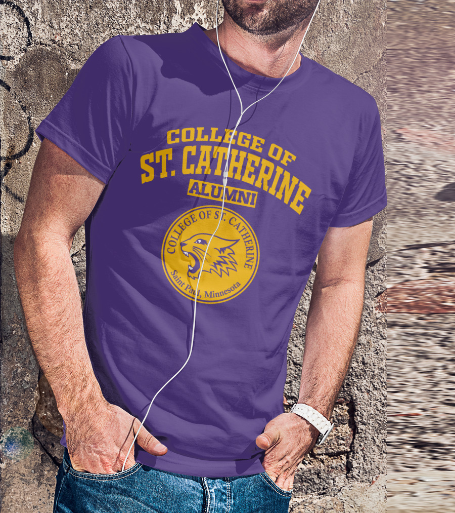 College Of St. Catherine Alumni Saint Paul Minnesota Wildcats T-Shirt